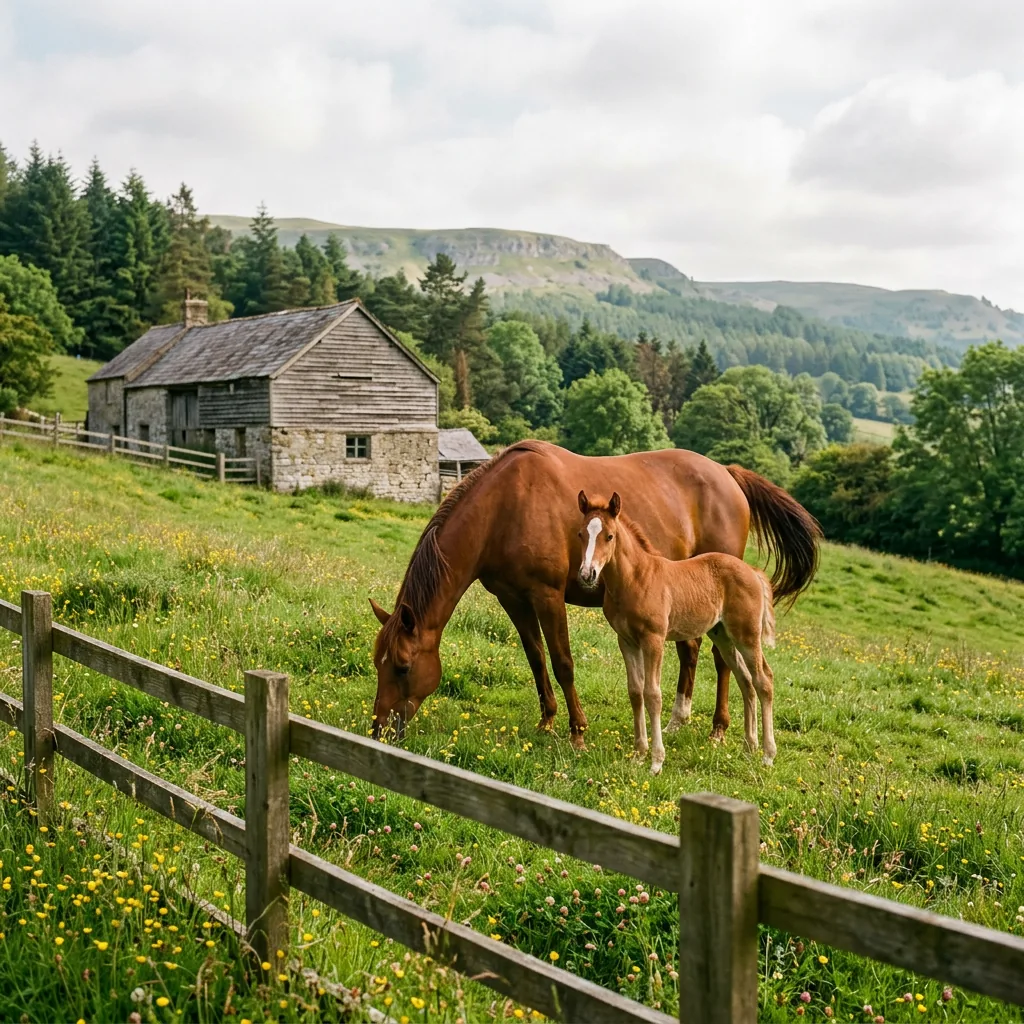 Élevage de chevaux, Écurie des Grands Chemins, Contamine-Sarzin